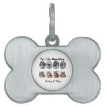 Haustier-Lebenserinnerungen 8-Foto-Collage Ehrente