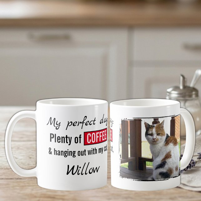 Haustier Liebe Katze Hund Kaffee rot Kaffeetasse (Von Creator hochgeladen)