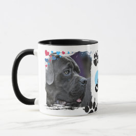 HAUSTIER LIEBHABER TRENDIG MODERN NAME, FOTO TASSE