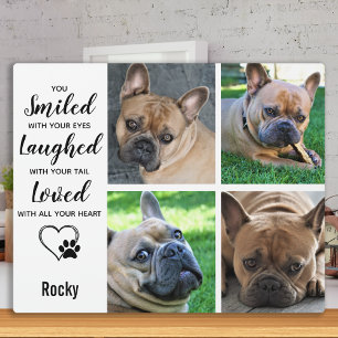 Haustier-Loss-Geschenk - Hunde-Memorial Keepake Pe Fotoplatte