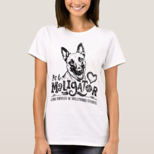 Haustier Maligator Belgischer Malinois  T-Shirt