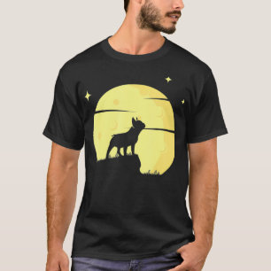 Haustier Moon Frenchie Dog Eigentümer Geschenk Fra T-Shirt