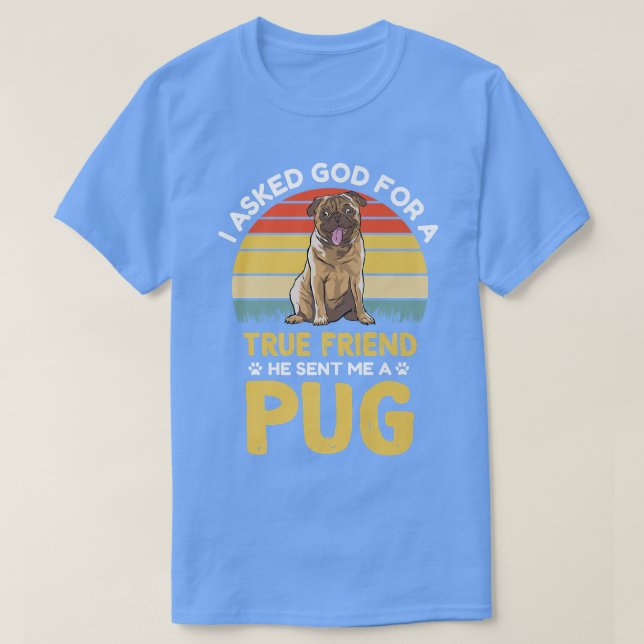 Haustier Muttertier Hundebesitzer Mops Lover  T-Shirt (Design vorne)