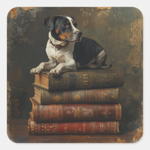 Haustier-Talk Magnetkarte Quadratischer Aufkleber