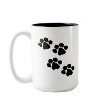 Haustier-Tatzen-Drucke