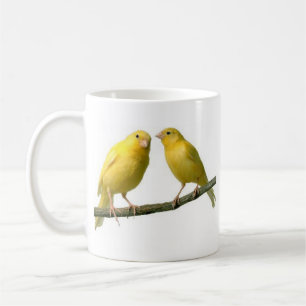 Haustier-zitronengelber Vogel-Waren Tasse
