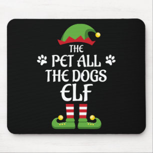 Haustiere aller Hunde-Elfen-Familie passende Grupp Mousepad