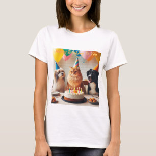 Haustiere Alles Gute zum Geburtstag T-Shirt
