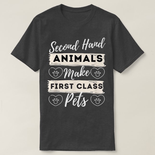 Haustiere der ersten Klasse  T-Shirt (Design vorne)