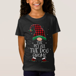 Haustiere, die alle Hunde Karierten Gnome Familie, T-Shirt
