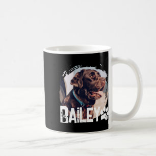 Haustiere Einfach Modern Cool Nge Name Und Foto  Kaffeetasse