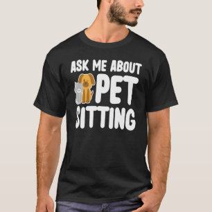 Haustiere Fragte Hund und Katze Haustier Niedlich T-Shirt