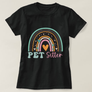 Haustiere Frauen schätzen Katzen Haustier Sitter T-Shirt