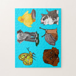 Haustiere Freunde Jigsaw Puzzle Geschenk