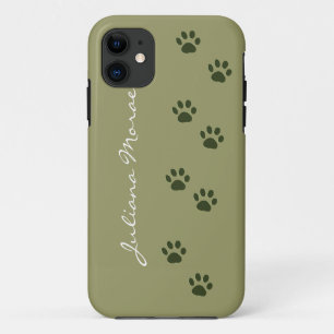 Haustiere Hunde Katzen Pfoten geben Namen iPhone 11 Hülle