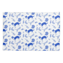 Haustiere im Parade Pillow Case (blau)