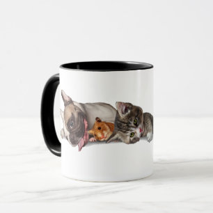 Haustiere Kaffee-Schläger Tasse