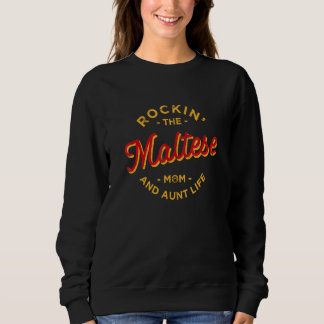 Haustiere Malteser Terrier  Einzelne Hunderasse 1 Sweatshirt