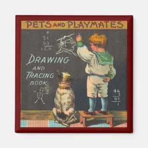 Haustiere und Spielkameraden Magnet