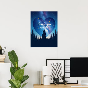 Haustiergedenken Poster