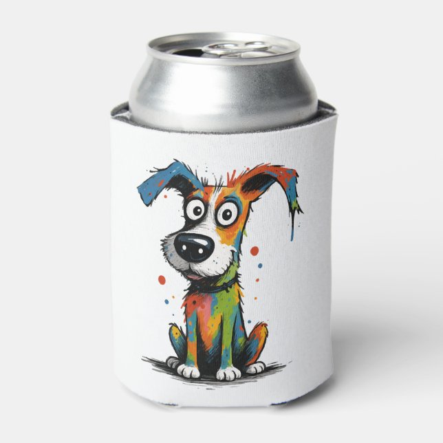 Haustierhund Dosenkühler (Kanne Vorderseite)