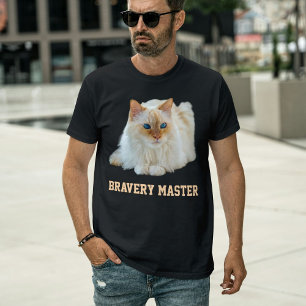 Haustierliebhaber Moderne einfache Typografie Foto T-Shirt