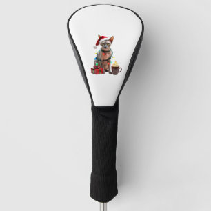 Haustierliebhaber Süße Sphynx-Katze Rentiere Gewei Golf Headcover
