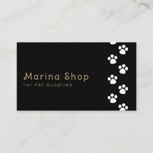 Haustierpflege Lebensmittellieferungen Shop QR COD Visitenkarte