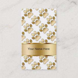 Haustierpflege-Visitenkarten Visitenkarte