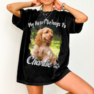 Haustiers Einfach Moderne Coole, Name Mein Herz Ge T-Shirt