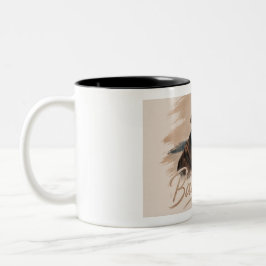 Haustiers Elegante Typografie Name und Foto Tasse
