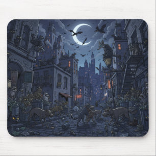 Haustierstadt Mousepad