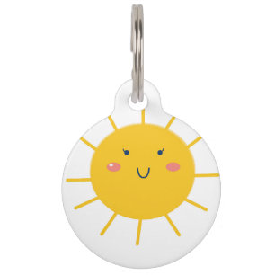 Haustierumbau mit gelbem Sun Tiermarke