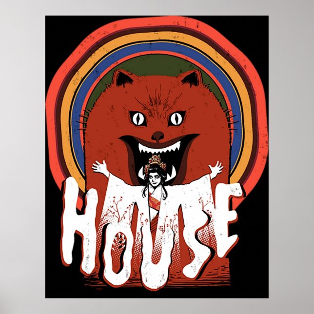 Hausu House 1977 Poster (Vorne)