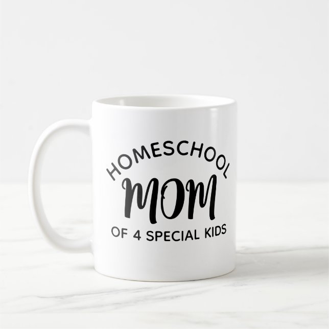 Hausunterricht Mama Spezielle Kinder Kaffee Tasse (Links)