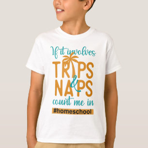 Hausunterricht - wenn es um die Zählung von Ausfl T-Shirt