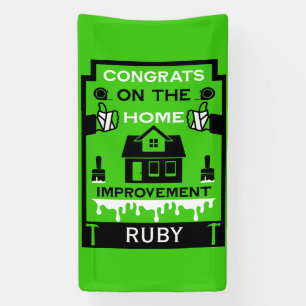 Hausverbesserung Gratulation Banner