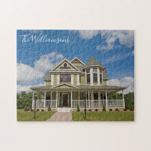 Hauswärmung Geschenk Custom New House Foto Family Puzzle