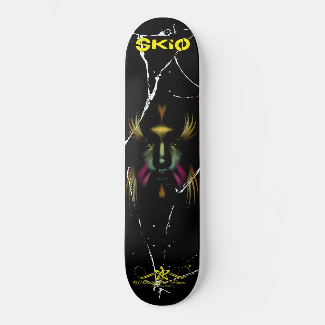 Haut 1/6 skateboard (Vorderseite)