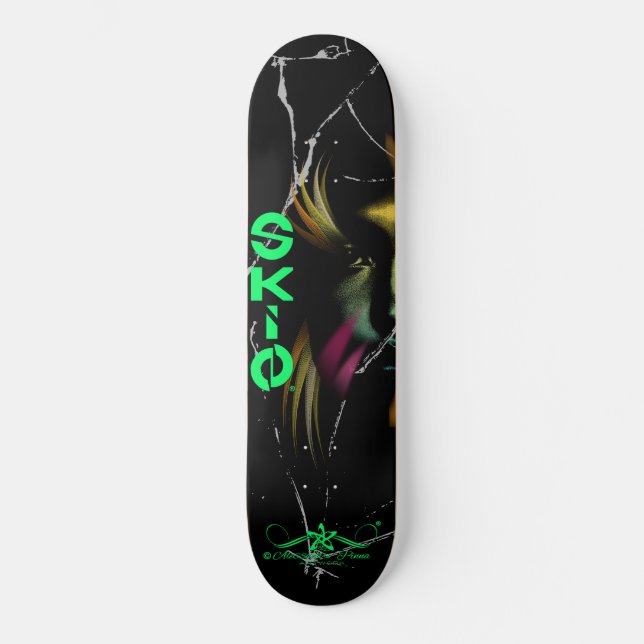Haut 3/6 skateboard (Vorderseite)