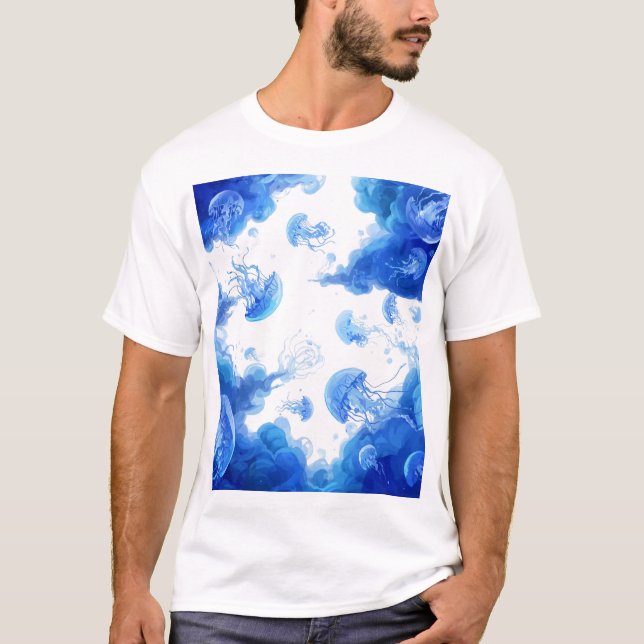 Haut aus Fenstern T-Shirt (Vorderseite)