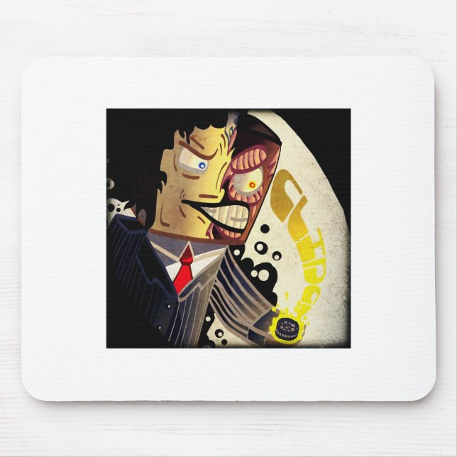 Haut, die Mausunterlage zeichnet Mousepad (Vorne)