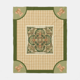 Haut Houndstooth, Fleecedecke