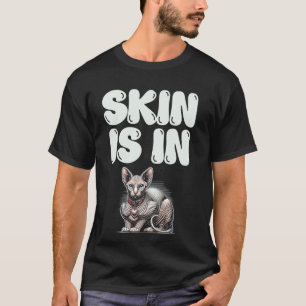 Haut ist in Sphynx-Katzenliebhaber-Erklärung T-Shirt