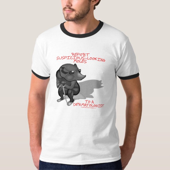 HAUT-KREBS-BEWUSSTSEIN T-Shirt (Vorderseite)