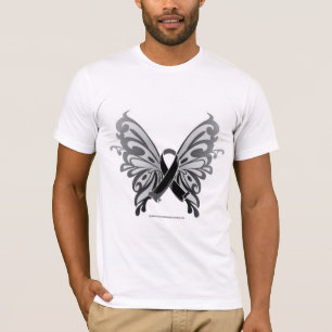 Haut-Krebs-Schmetterlings-Band T-Shirt