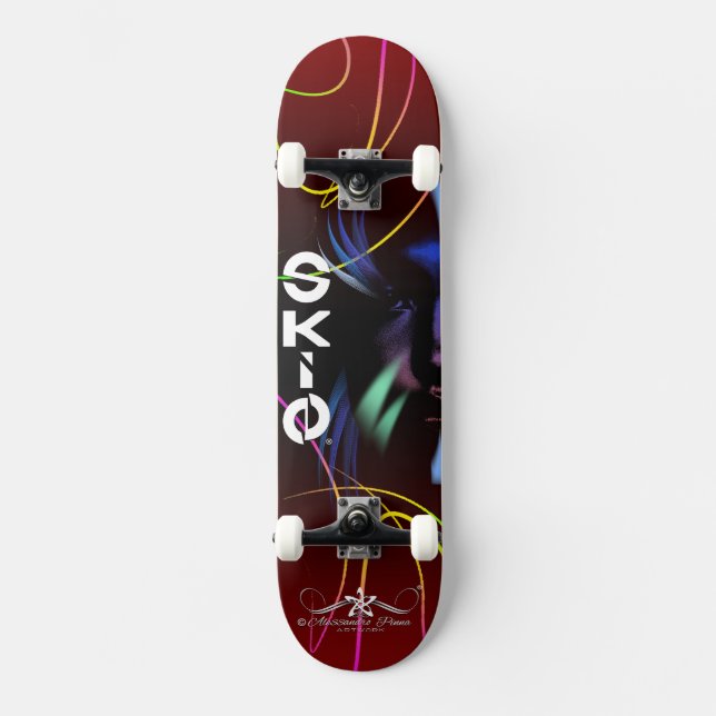 Haut Skateboard (Vorderseite)
