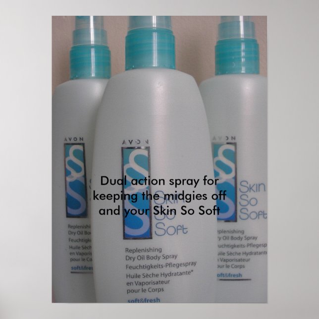 Haut So Soft 001, Doppelwirkung Spray zum behalt.. Poster
