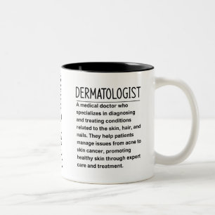 Hautarzt Zweifarbige Tasse