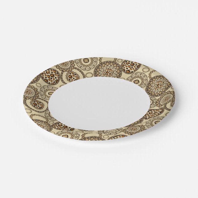 Hautbild 3 pappteller (Schrägansicht)